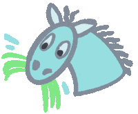 Hungry Nom Nom Sticker by Küstenwerber