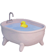 gccompany 3d relax spa bath Sticker