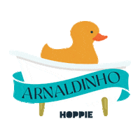 Hoppieguacu drink beer tap duck Sticker