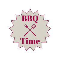 Bbq Barbecue Sticker by Aubrey Allen