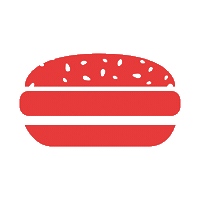 Burger Jimmy Sticker by Jim Block