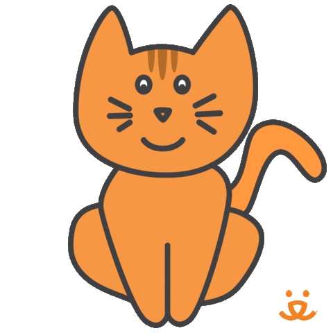 Cat Reaction Sticker by Best Friends Animal Society