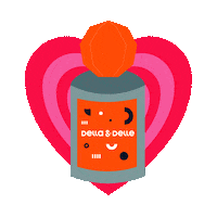 hennadellaedelle coracao make up mao post novo Sticker