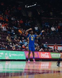 Pitt Basketball Pittsburgh GIF by Pitt Panthers