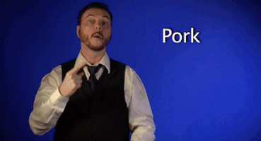 sign language pork GIF by Sign with Robert