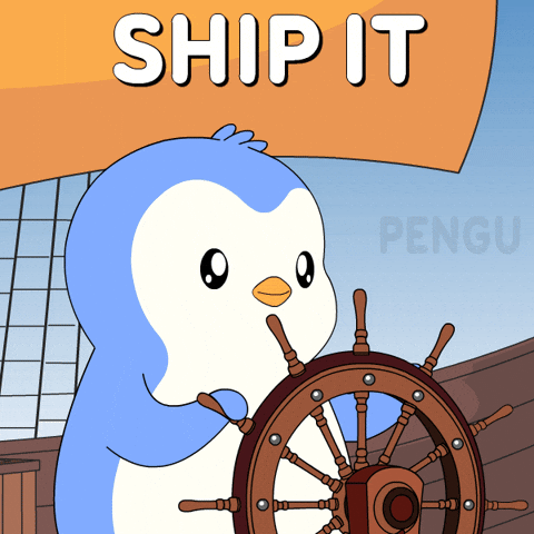 Penguin Ship It GIF by Pudgy Penguins