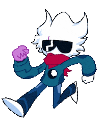 Dance Running Sticker