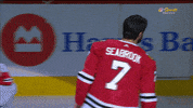 chicago blackhawks falling GIF by NBC Sports Chicago