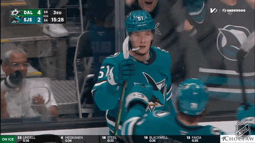 Happy San Jose GIF by NHL
