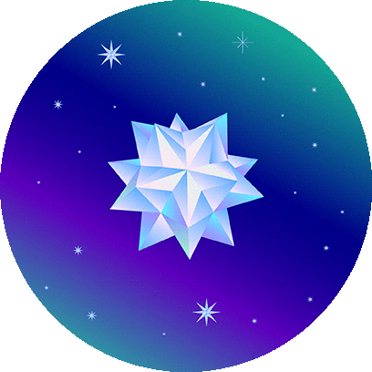 mysticmondays star magic spirit tarot Sticker