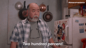 Paul Sun-Hyung Lee Eating GIF by Kim's Convenience