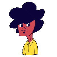 Cartoon Reaction Sticker by Creative Hatti