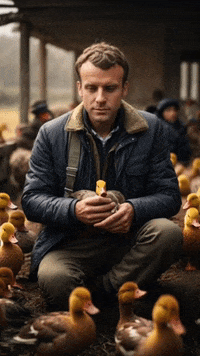 Macron Canard GIF by systaime
