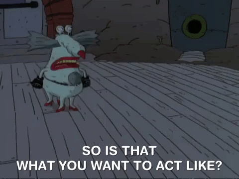 nickrewind giphydvr nicksplat aaahh real monsters giphyarm014 GIF