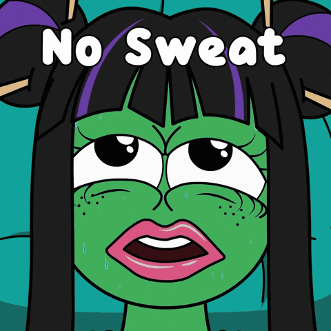 Girl Sweating GIF by Octo Gaming