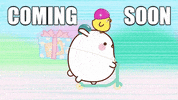 fun coming GIF by Molang