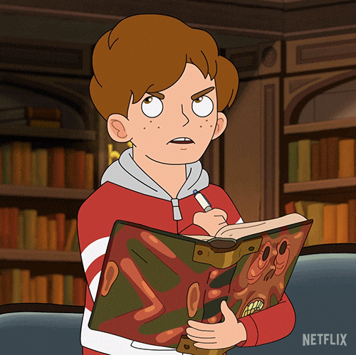 Halloween Writing GIF by NETFLIX