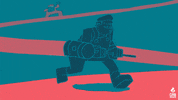 gabmadrid animation arcade video game monkey GIF