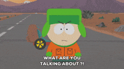 angry kyle broflovski GIF by South Park 
