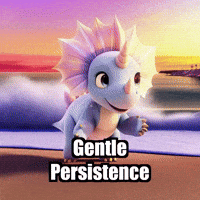 Wisdom Persistence GIF by Divineasaur