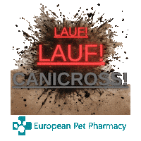 Canicross Sticker by Europeanpetpharmacy