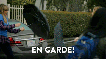 jillian bell fighting GIF by Idiotsitter