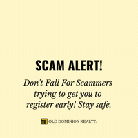 Scam Warning GIF by Old Dominion Realty