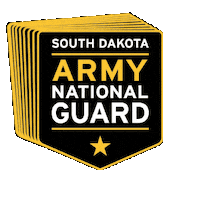 South Dakota Nationalguard Sticker by SDarmyNG