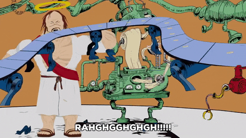 jesus anger GIF by South Park 
