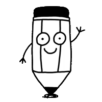 andypiep art drawing tongue comic Sticker