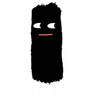 Character Looking Sticker
