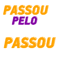 Study Passei Sticker by Alfa Rede de Ensino