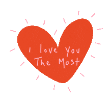 I Love You Valentine Sticker by Poppy Deyes