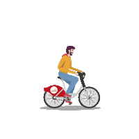 Cyclocity_ES bike bicicleta sevilla bici Sticker