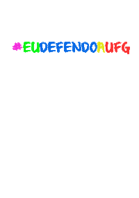hashtag eudefendoufg Sticker by UFG