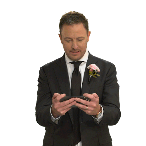 Phone Reaction Sticker by Married At First Sight