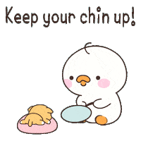 Cheer Up Cat Sticker by catgrass