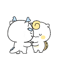 In Love Hug Sticker