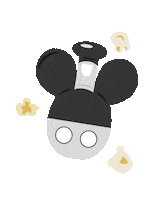 Happy Mickey Mouse Sticker
