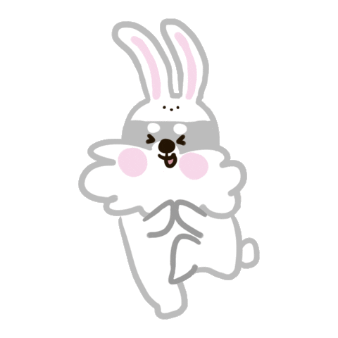Happy Jump Sticker
