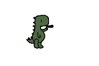 Dino Sticker by BVK Students Hannover
