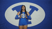 Ball Drop Volleyball GIF by BYU Cougars