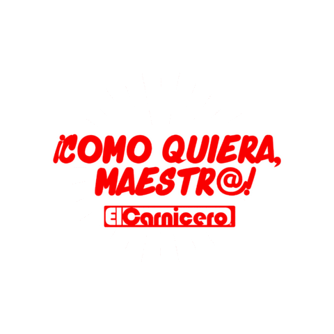Sticker by El Carnicero