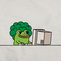 froccoli meme crypto thumbs up silly GIF