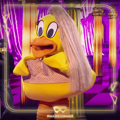 Madonna Duck GIF by The Masked Singer UK