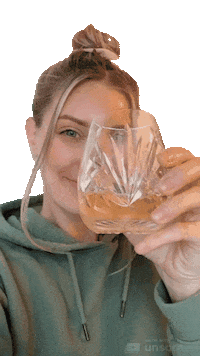 White Wine Cheers Sticker by NovaScotian Crystal