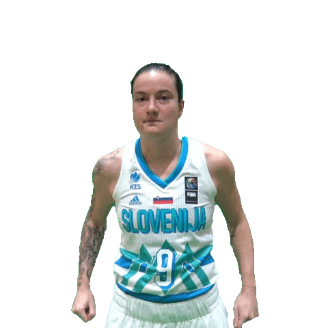 Baric Sticker by Basketball Federation of Slovenia
