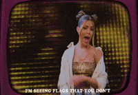 Red Flag Girl GIF by Tenille Arts