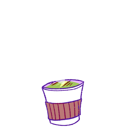 Snack Run Buns Sticker by Su.plex