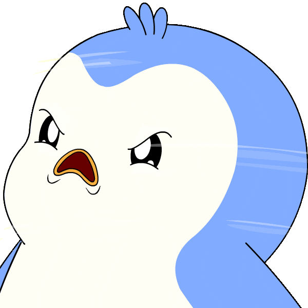Angry Penguin Sticker by Pudgy Penguins